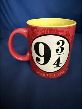 Harry Potter Platform 9 3/4 Hogwarts Express Ceramic Mug 20 oz